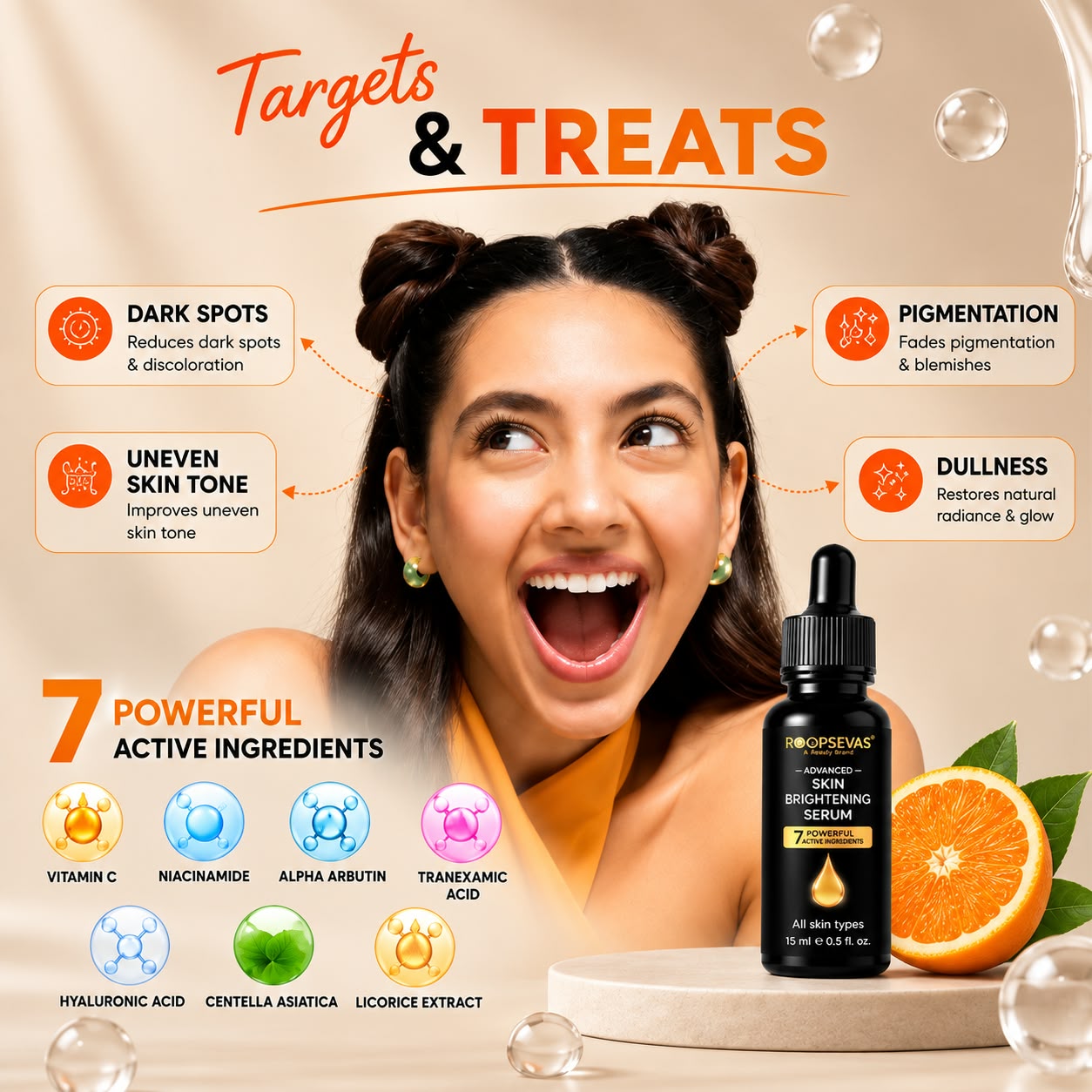 Roopsevas Skin Brightening Serum